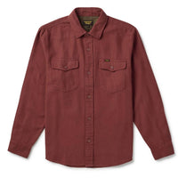 Seager Co. Calico Flannel Shirt in red rock - men's shirt - alternate view