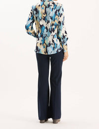 Tyler Boe - Chloe Silk Camo Blouse