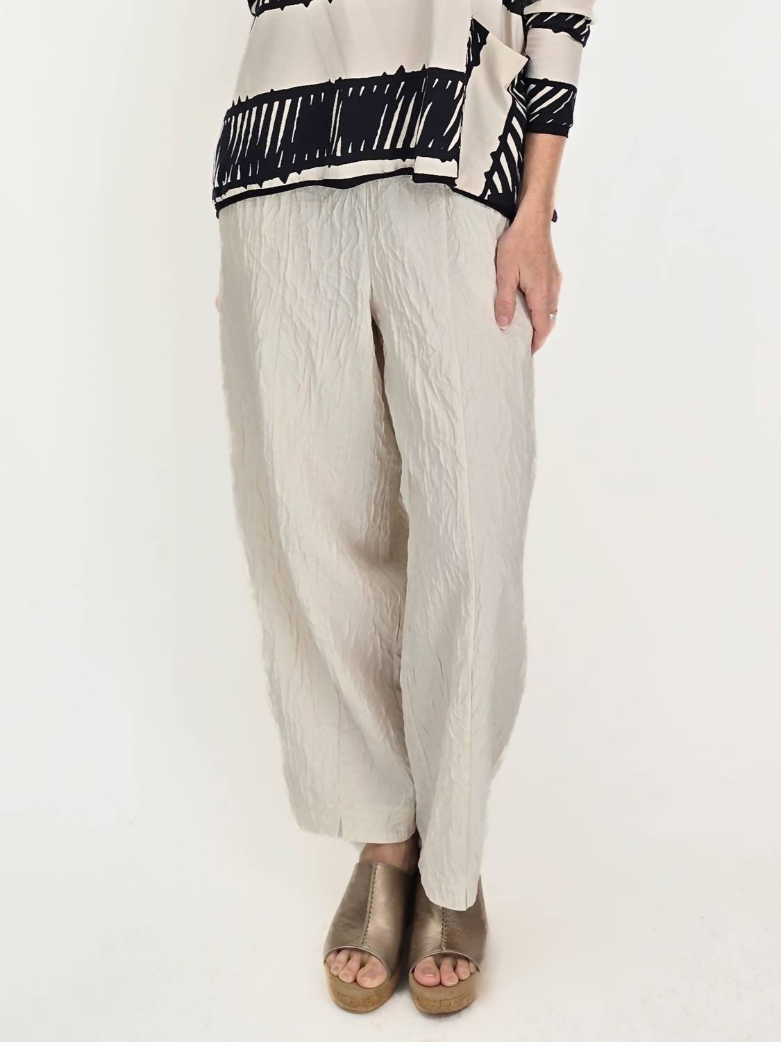 Luukaa - Doodle Wide-leg Pants