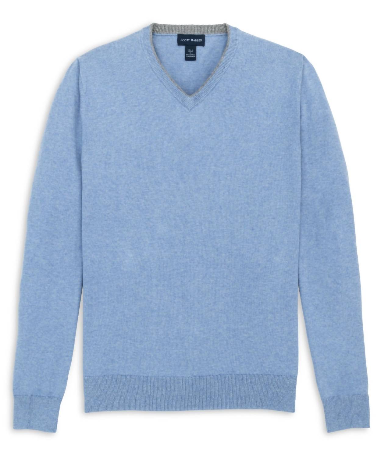 Scott Barber - Men's The Classic 12gg V-neck Sweater