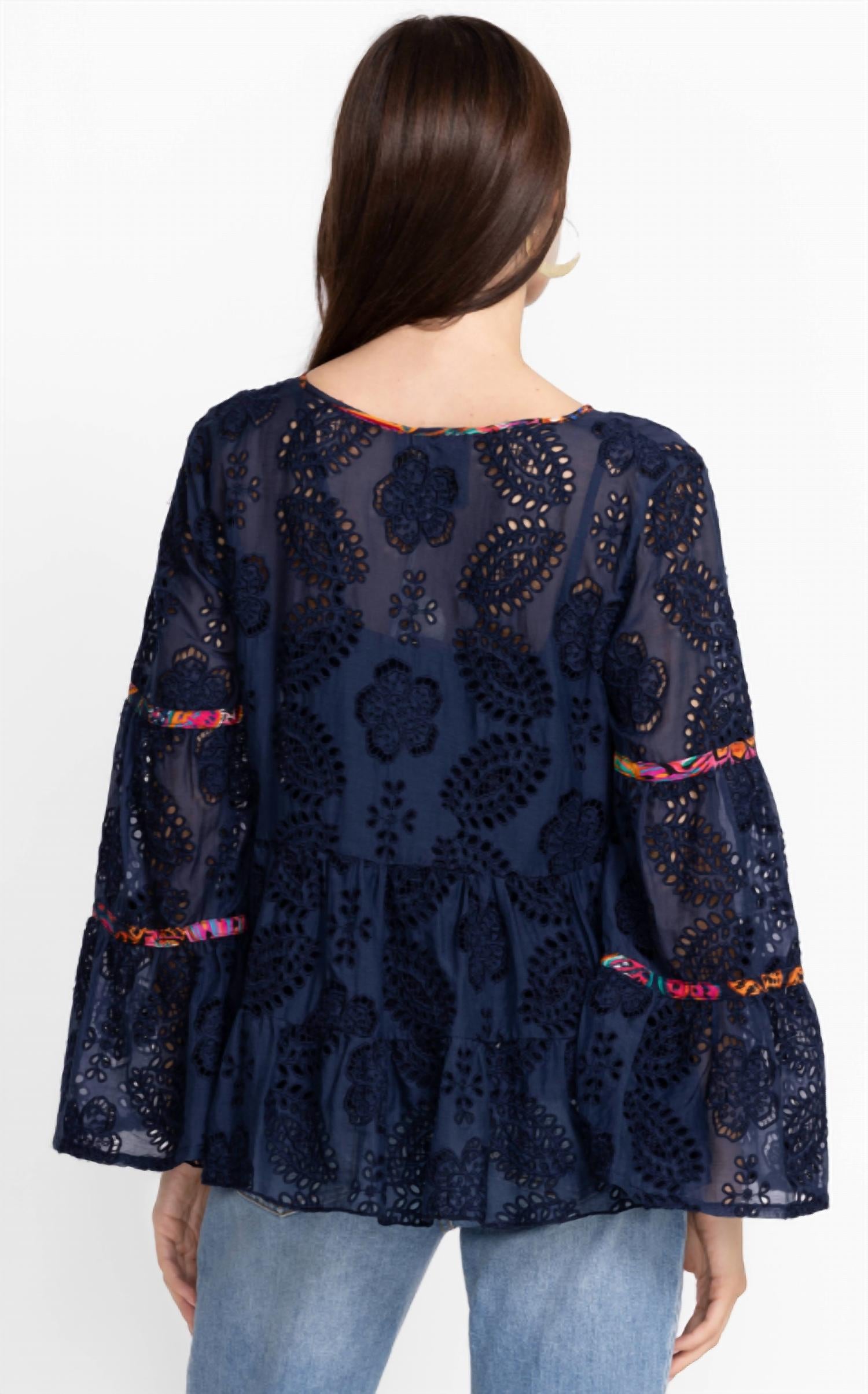 Johnny Was - Tamera Eyelet Blouse
