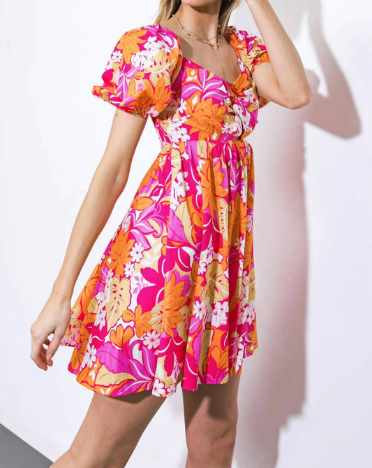 Flying Tomato - Sweet Harmony Woven Mini Dress