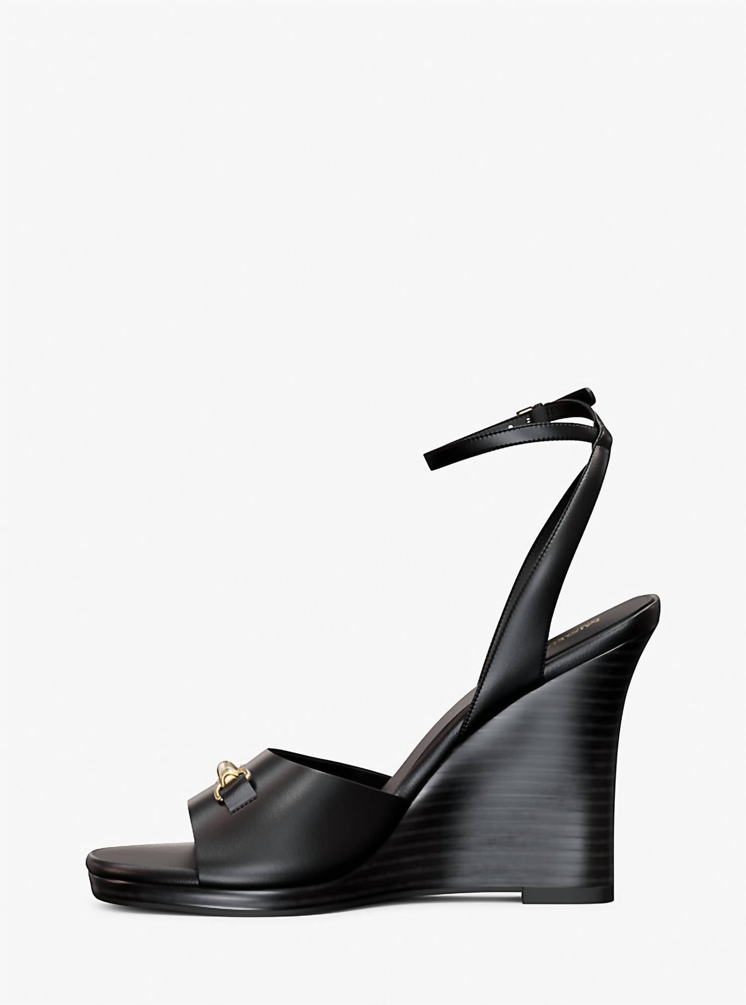 Michael Kors - Women's Carson Leather Wedge Sandals