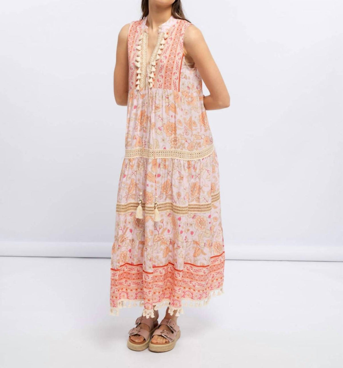 Smf - Paisley Maxi Dress