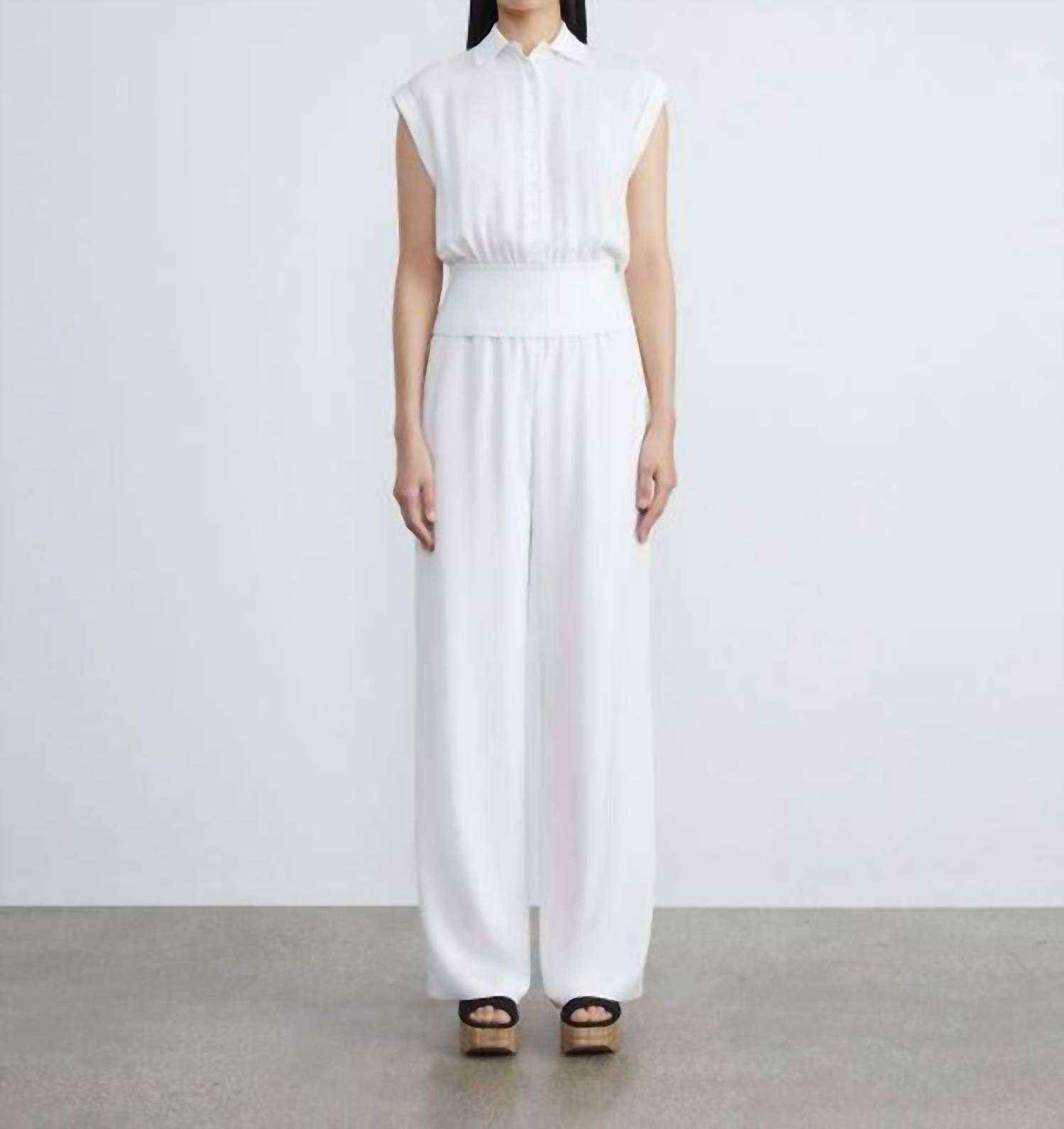 Lafayette 148 - Organic Silk Crepe De Chine Perry Pant