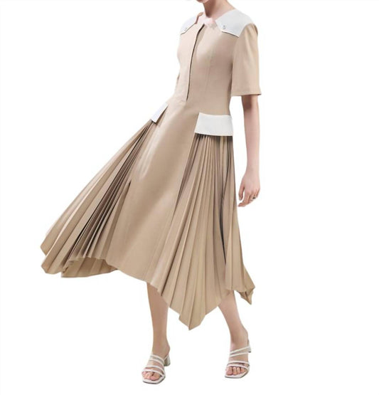 Adeam - MIDI PLEATED DRESS