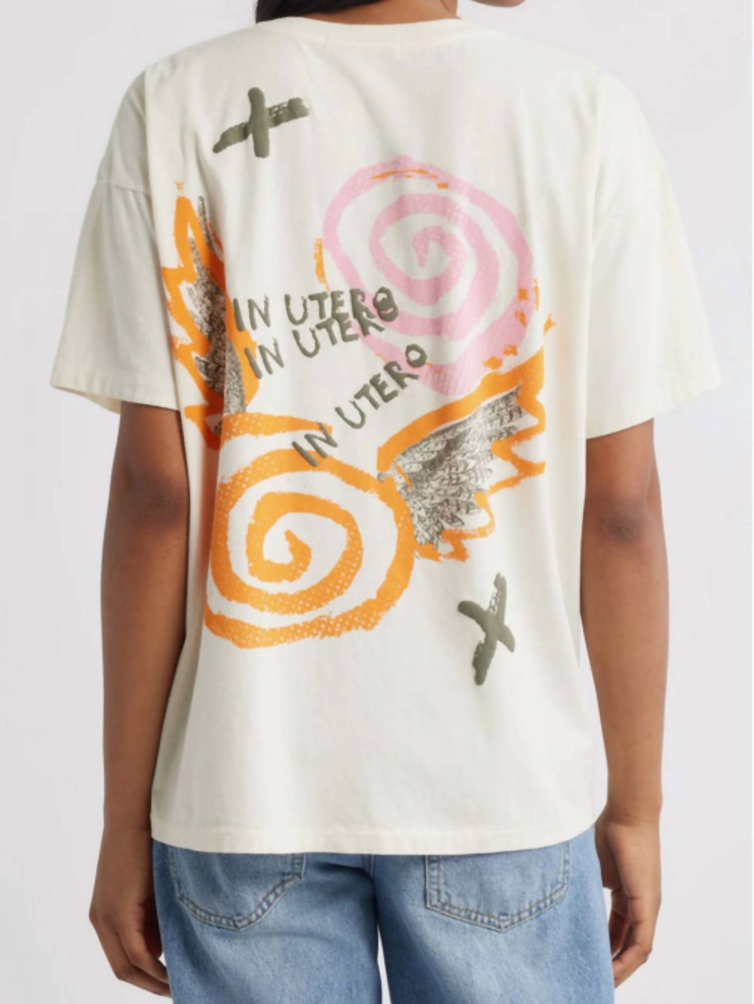 Daydreamer - Nirvana In Utero Collage Merch Tee