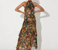 Cleobella Gianna Midi Dress in monet 1 - women's dress