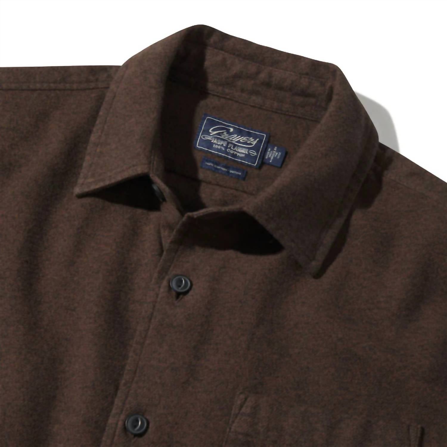 Grayers - Harper 3-ply Jaspe Flannel Shirt