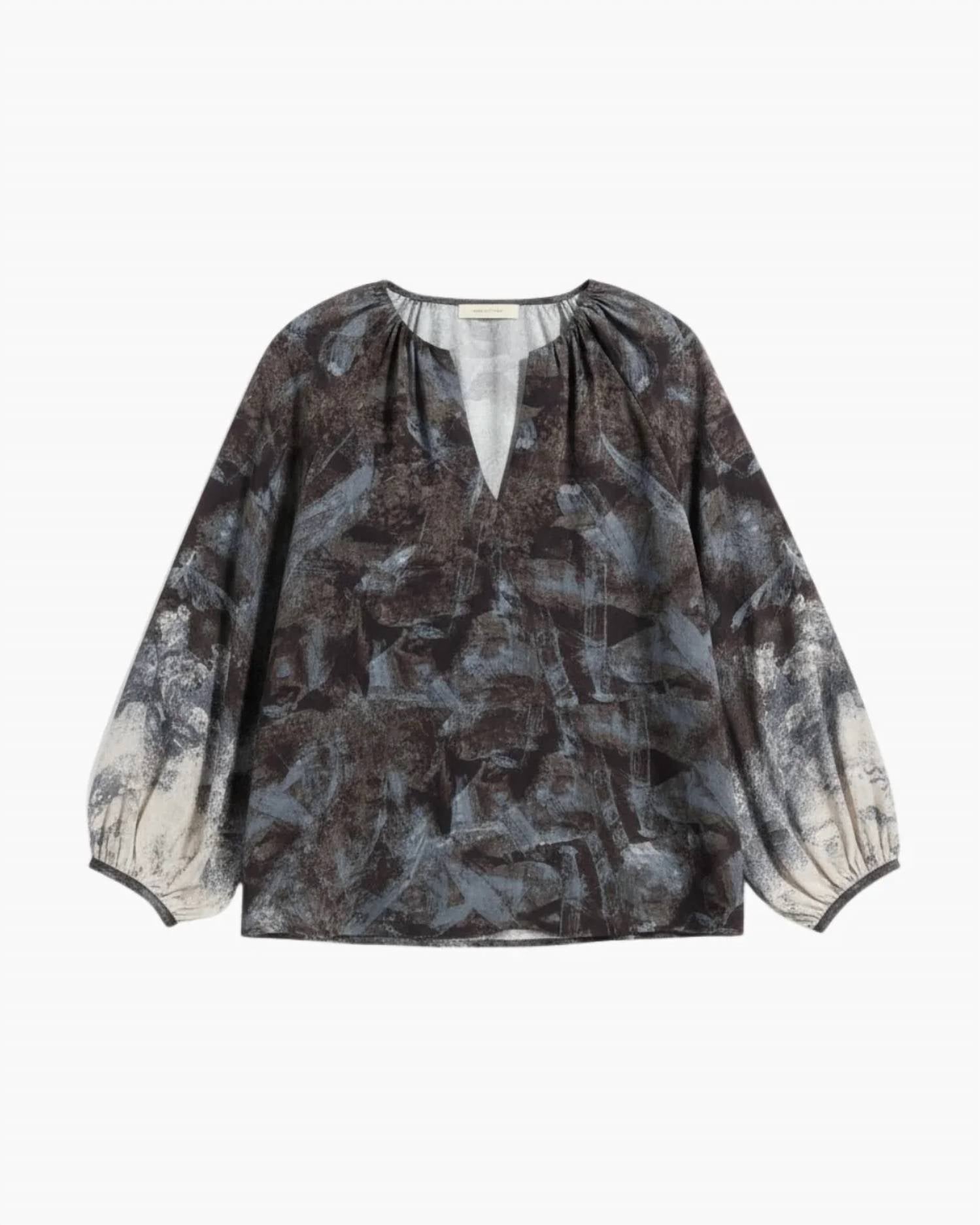Go By Go Silk - Bubbled Up Blouse