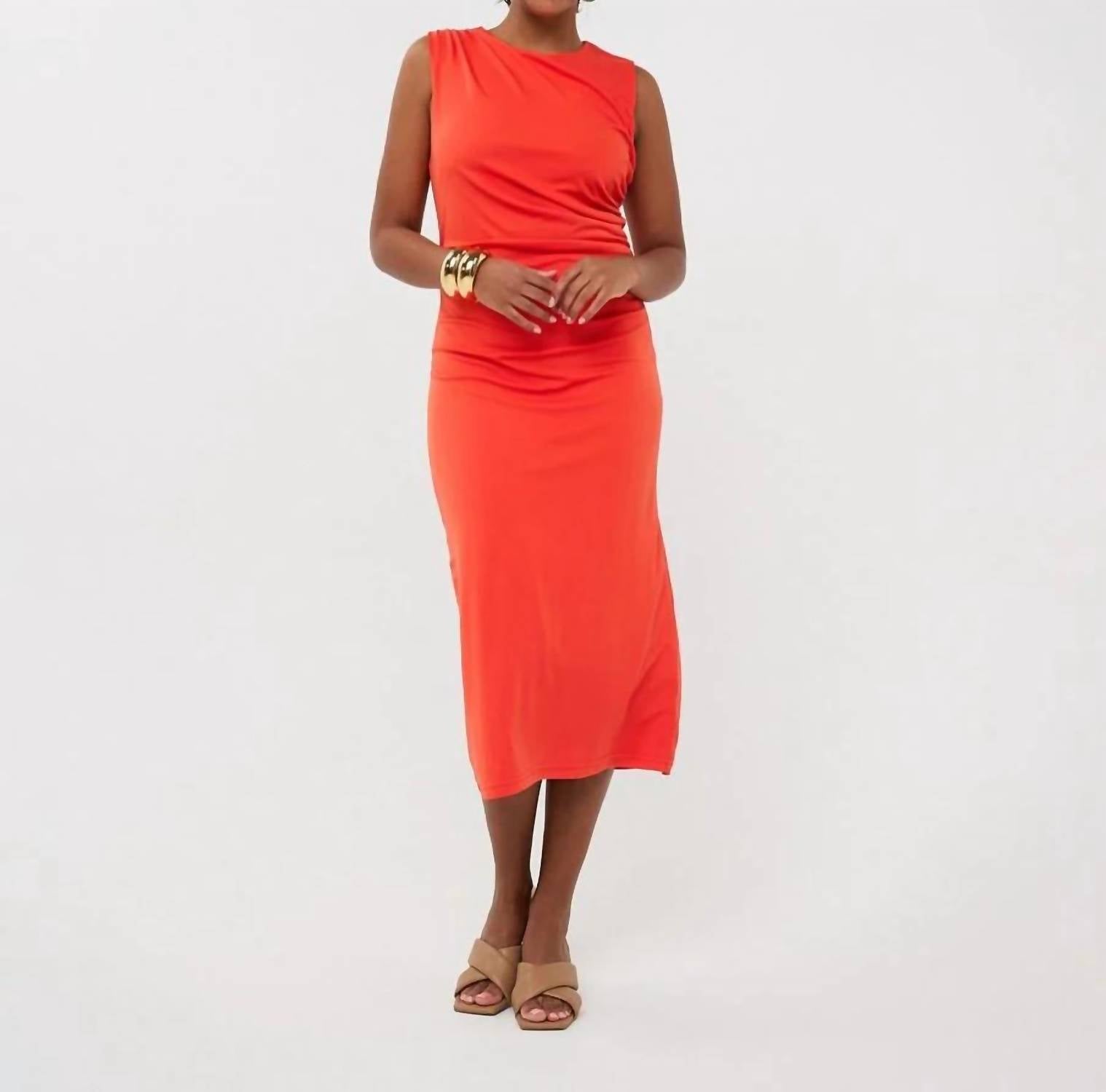 Esqualo - Denia Long Gathering Dress