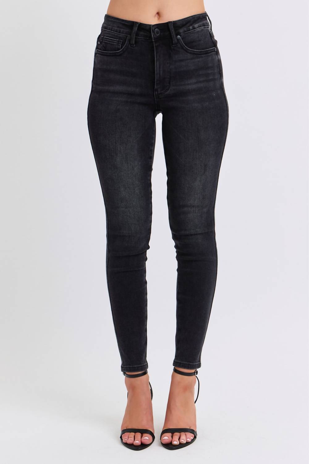 Judy Blue - Mid-rise Tummy Control Skinny Jeans