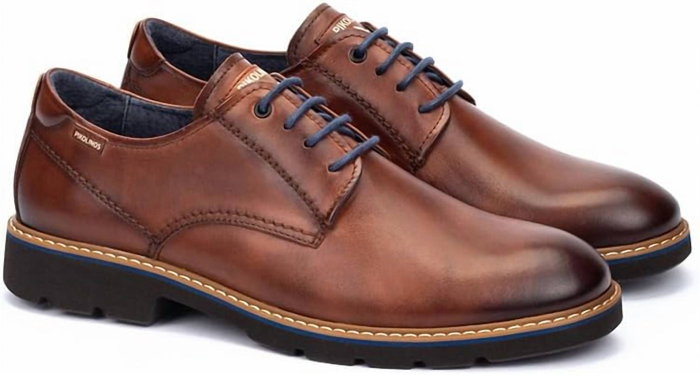 Pikolinos - Men's Alarcon Leather Lace Up Shoes