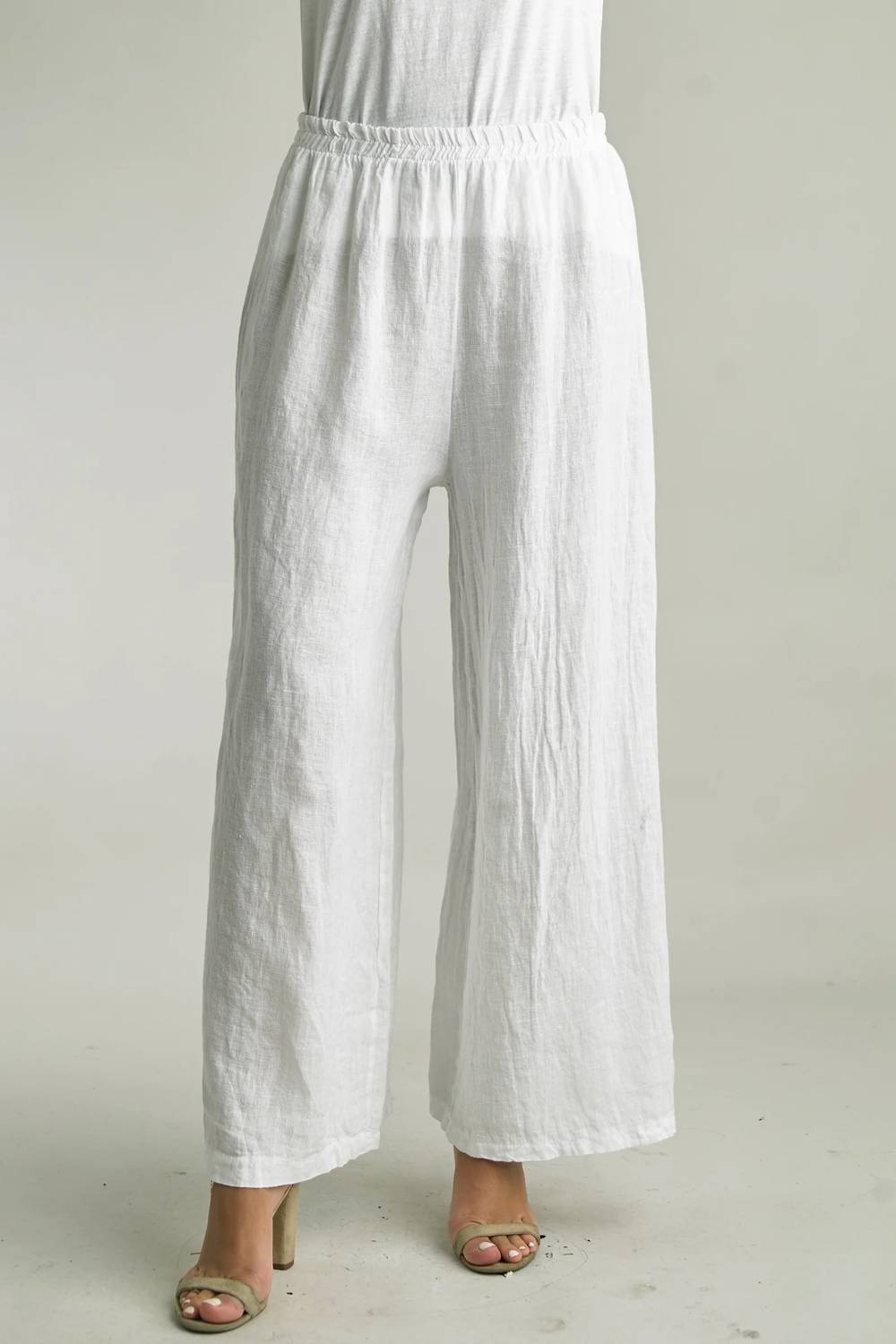 Tempo Paris - Linen Palazzo Pants