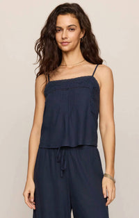 Z Supply - Lille Embroidered Woven Tank Top