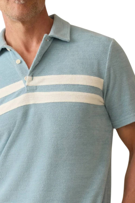 Faherty - Cabana Towel Terry Surf Polo
