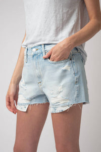 Frame - Le Beau High Rise Jean Short