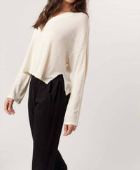 Project Social T - Underground Thermal Burnout V-neck Long Sleeve Tee