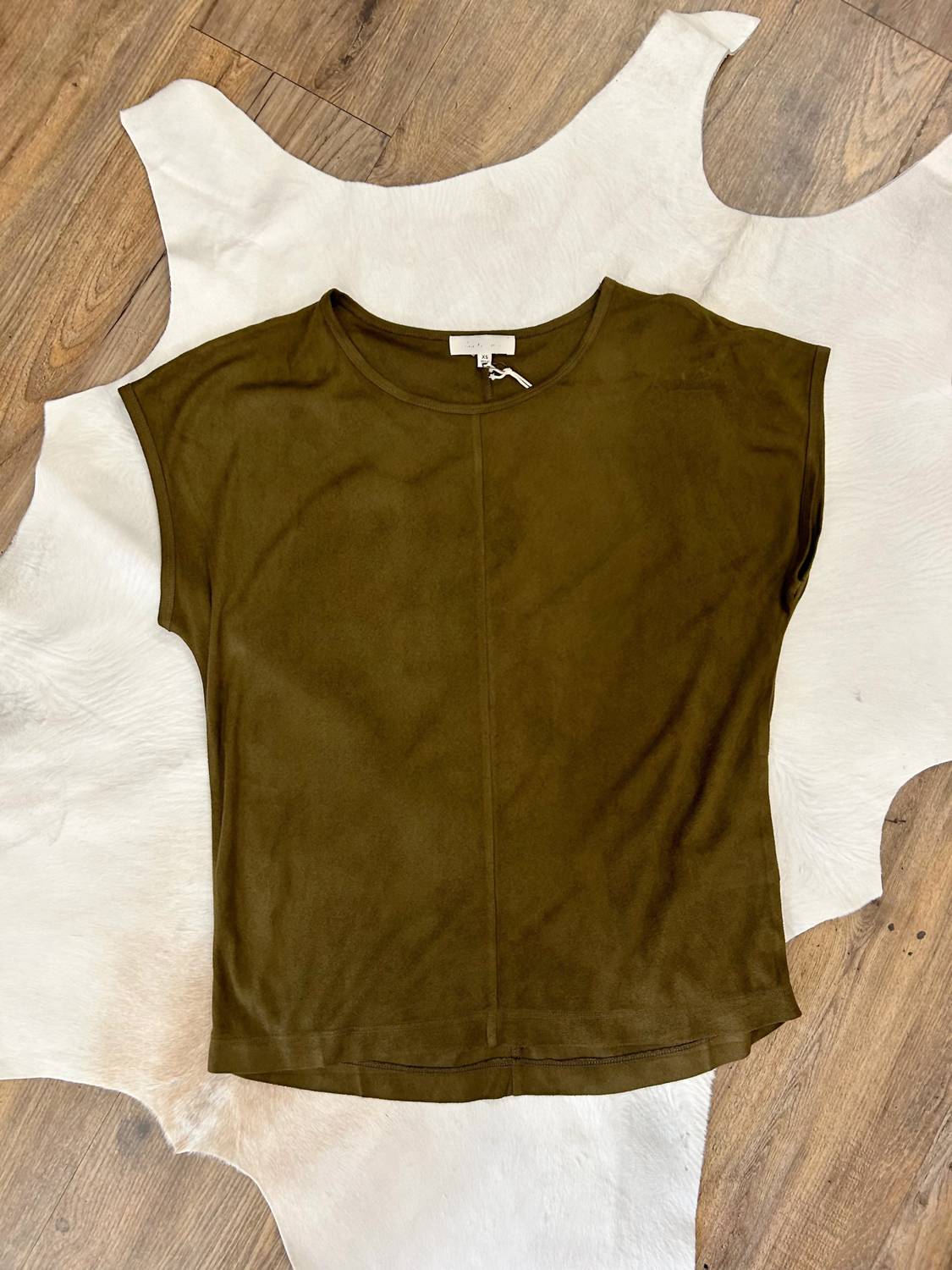 Another Love - Lacey Suede Top