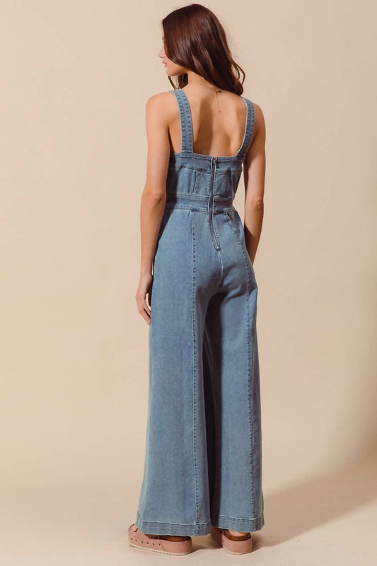 So Me - Lyla Cinched Waist Jumpsuit