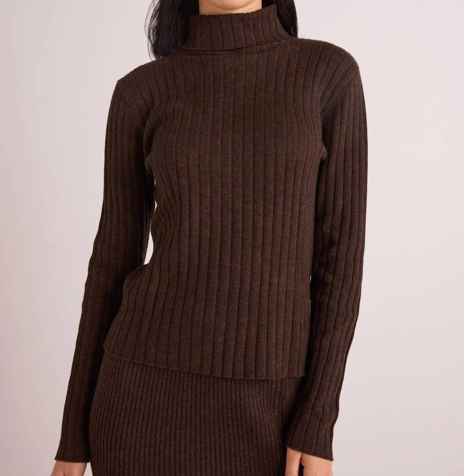 Bella Dahl - LONG SLEEVE TURTLENECK SWEATER