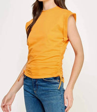 Strut & Bolt - Drawstring Side Sleeveless Top