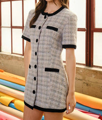 Maude - Taylor Boucle Mini Dress