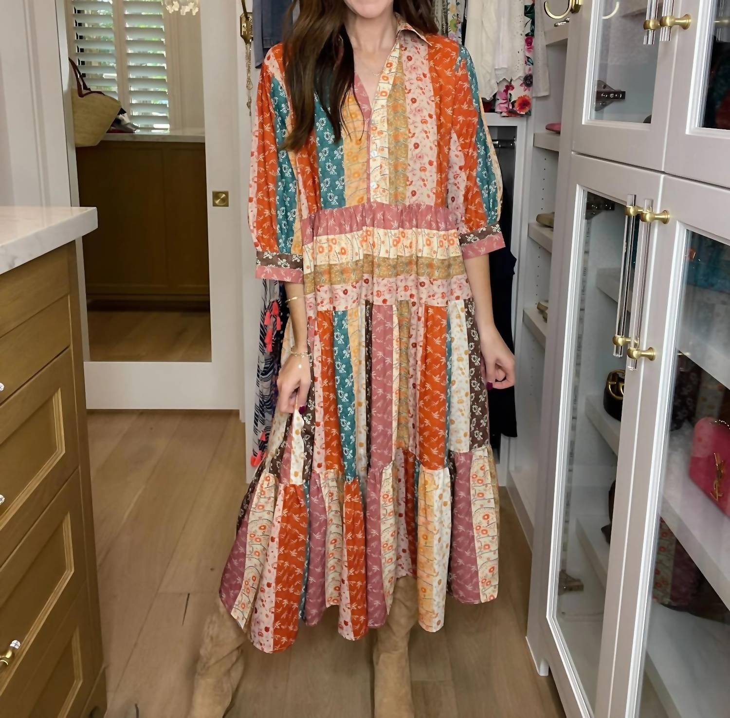Entro - Autumn Brunch Midi Dress