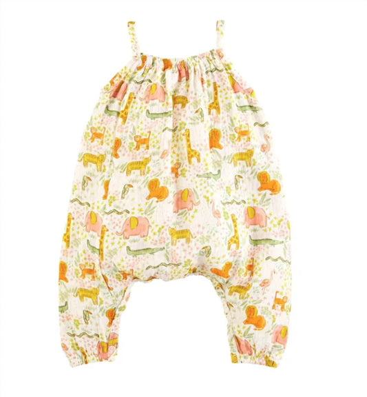 Mudpie - Kid's Jungle Print Longall