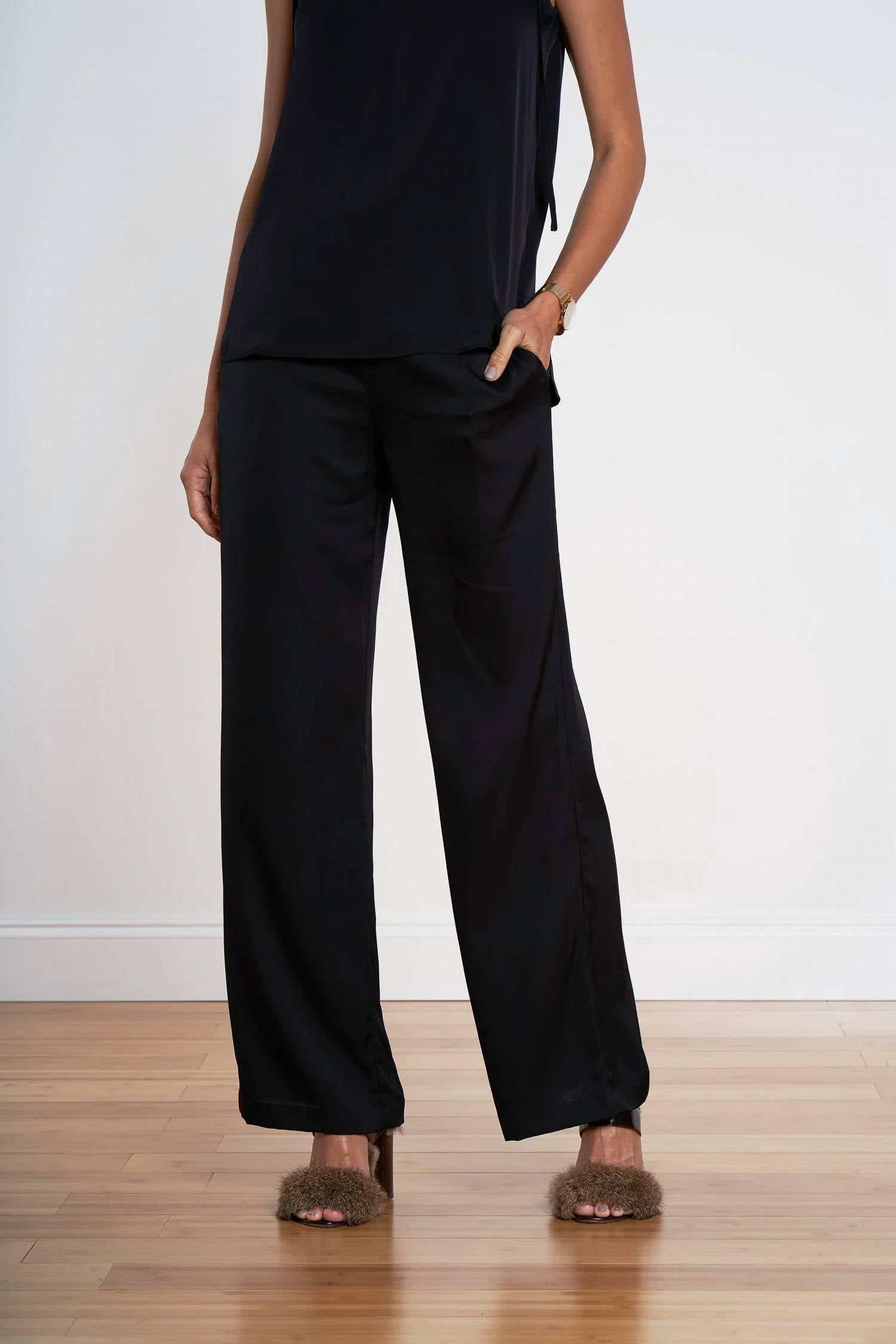 Nouvelle / Silk95Five - Almafi Wide Leg Pants