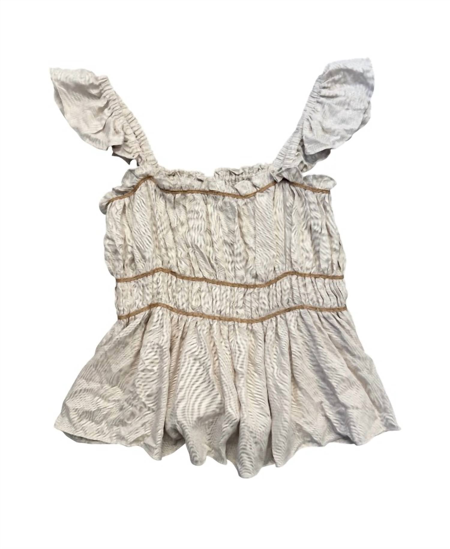 Wishlist - Women's Shell Peplum Top