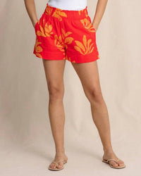 Southern Tide - Elyse Leafy Luxe Printed Shorts