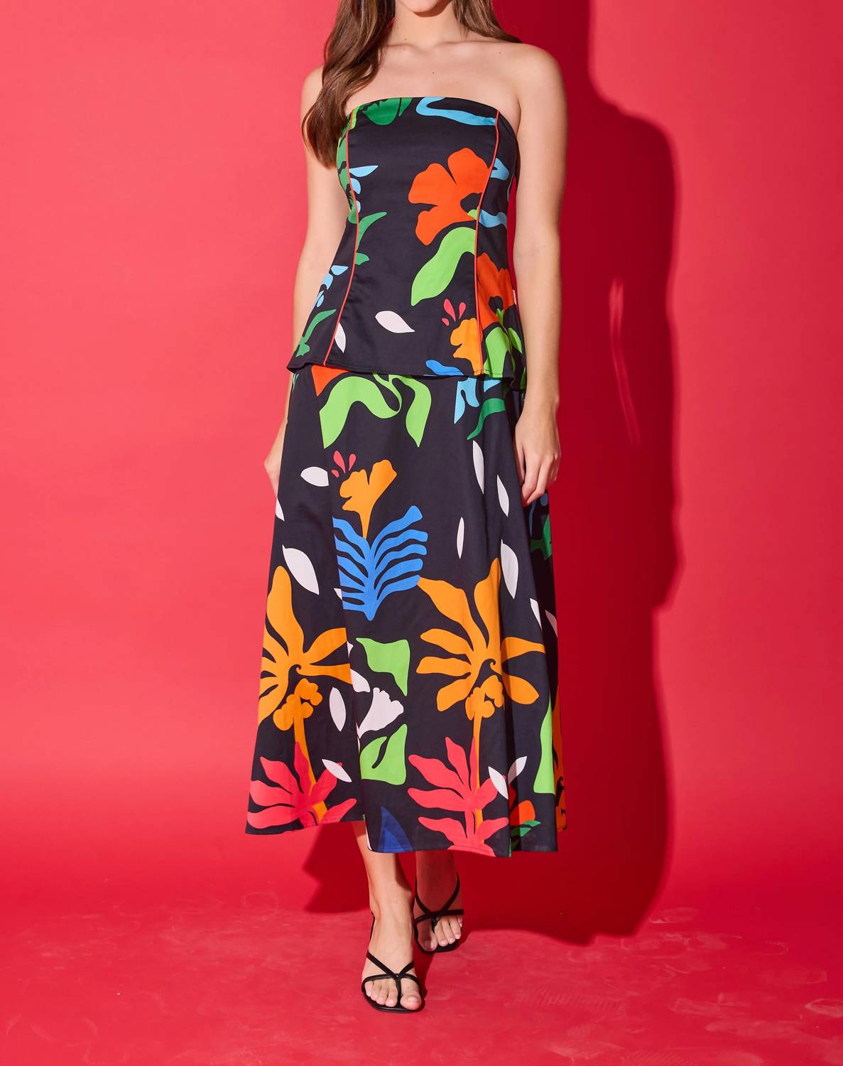 Alden Adair - Brooks Strapless Midi Dress