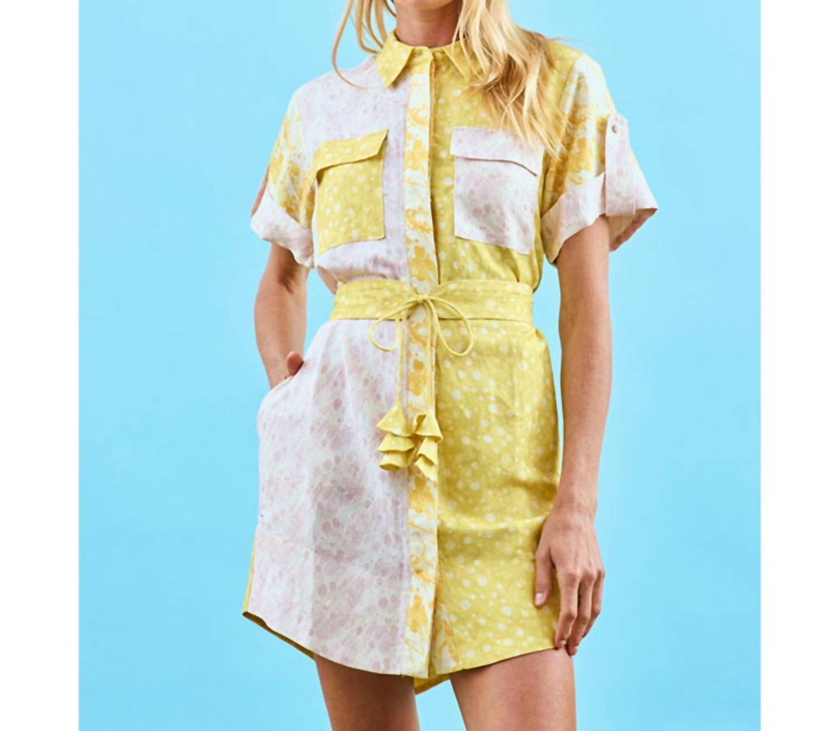 Hunter Bell - Marble Mix Nicole Dress