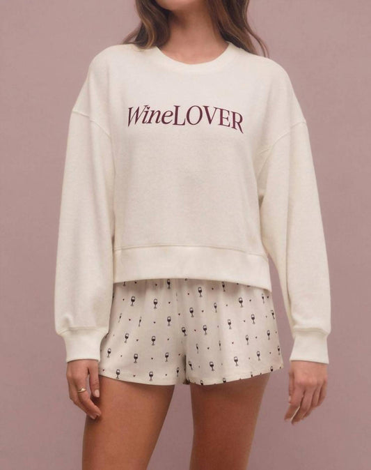 Z Supply - Wine Lover Long Sleeve Top