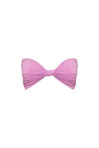 BONDI BORN Sylvie Bikini Top in flamingo - women's swimwear - view 4