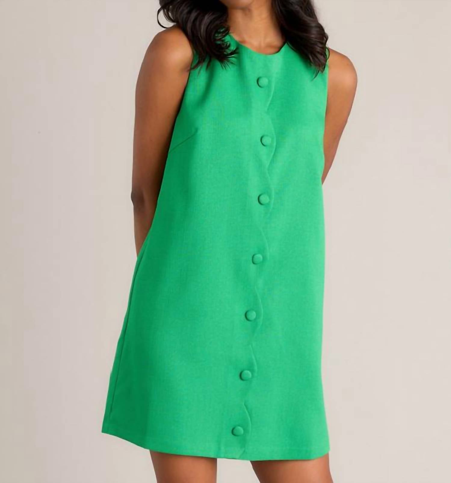Prosperina - Tate Scallop Mini Dress