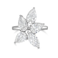 Diana M Jewels - Women's Pear & Marquise Lab-Grown Diamond Fashion Ring (4.00 Ct) - Signature Plus