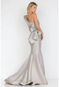 Terani Couture - One Shoulder Long Evening Gown