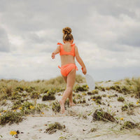 Snapper Rock - Girl's Tie Crop Bikini Set