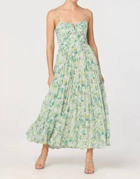 Astr - Bayley Pleated Midi Dress