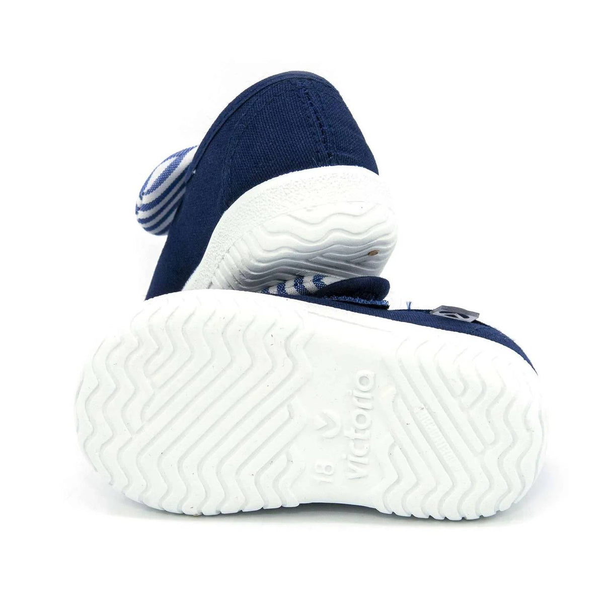 Victoria - Girls' Slip On Canvas Bow Shoes