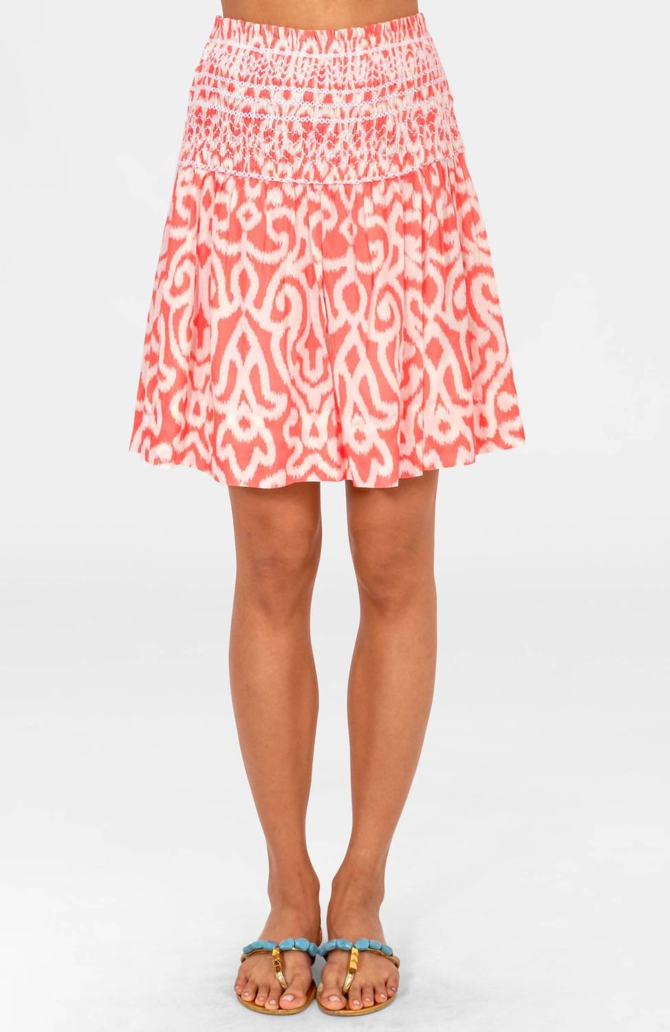Gretchen Scott - Arabesque Smocked Skirt