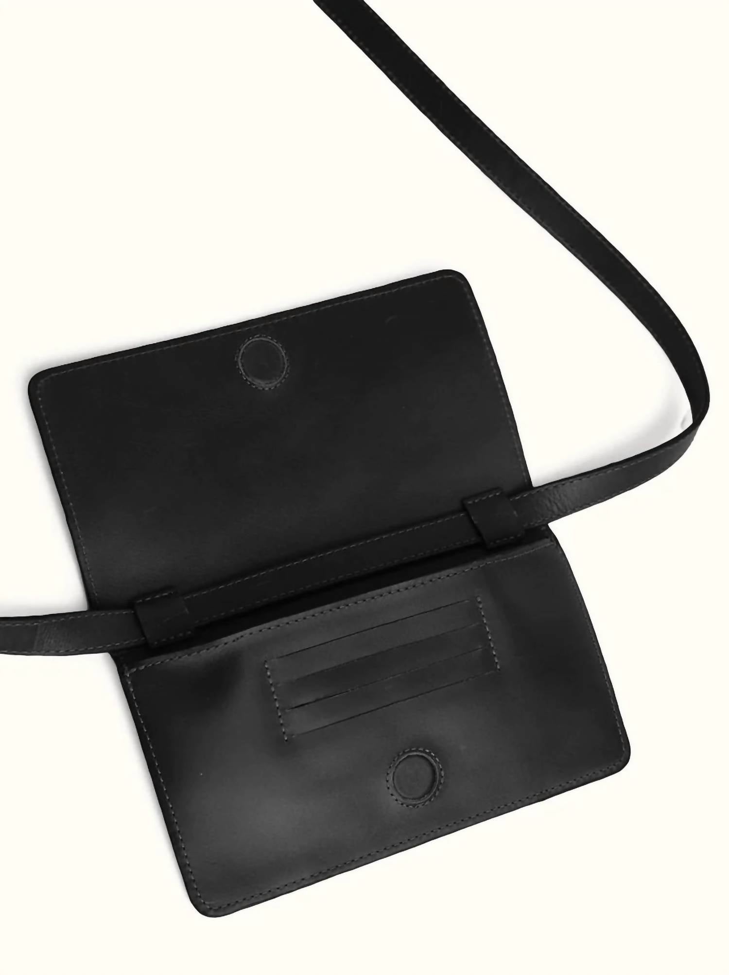 ABLE Women's Karla Belt Bag in black - women's bag