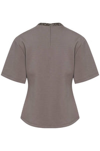 Soaked In Luxury - Magana Glitter Short Sleeves Blouse