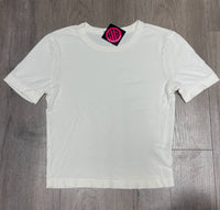Crown Jewel - Women's Luxx Cropped Crew Neck Short Sleeve Tee