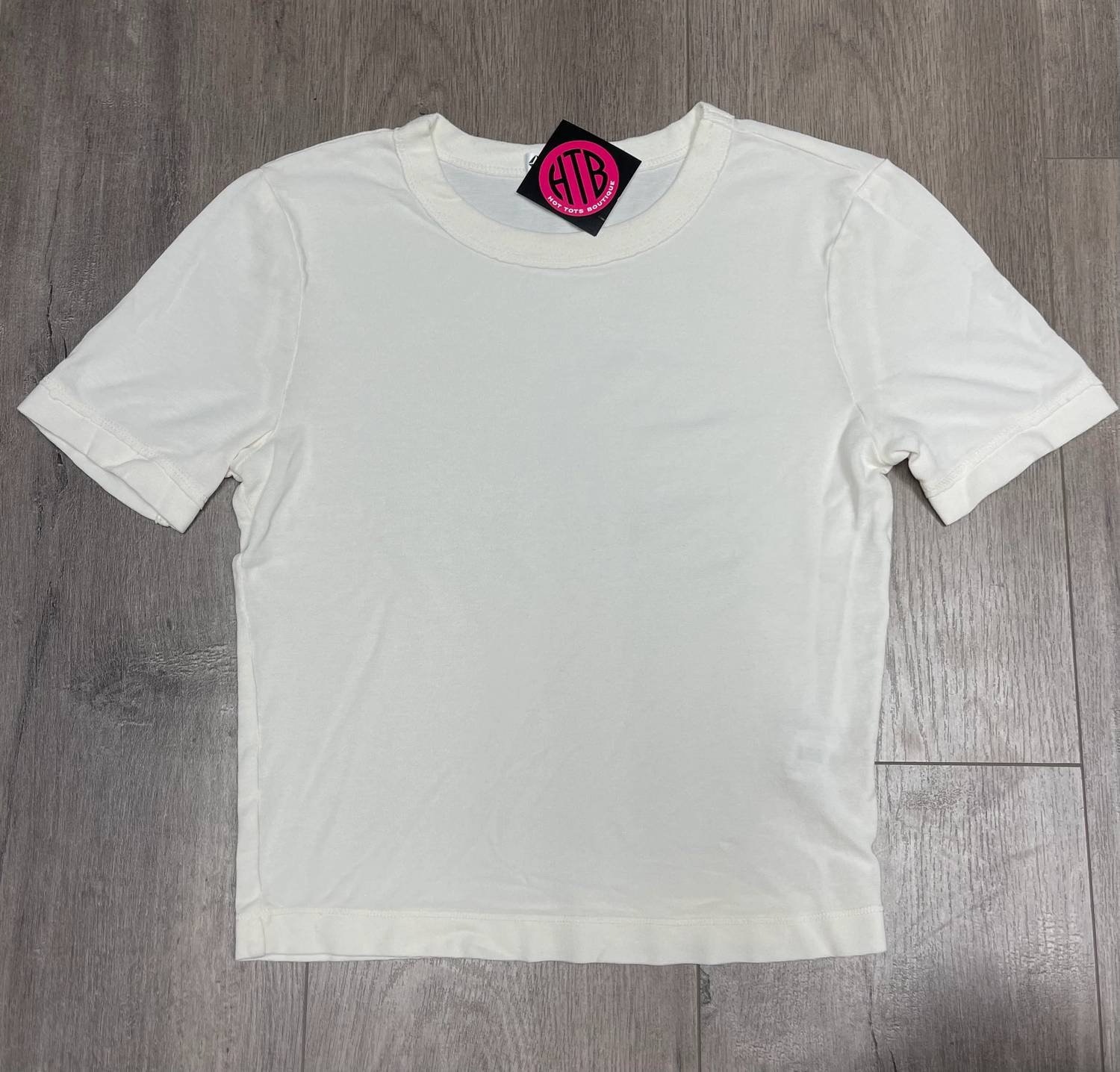 Crown Jewel - Women's Luxx Cropped Crew Neck Short Sleeve Tee