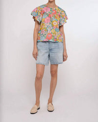 Love The Label - Kinsley Flutter Sleeves Top