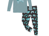 Kickee - Kid's Long Sleeve Graphic Tee Pajama Set