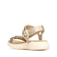Xti Women's Faux Leather Strap Sandals in gold - women's sandal - alternate view
